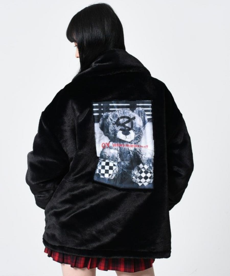 WRINKLE ODOLLY FUR JACKET オードリーファージャケット