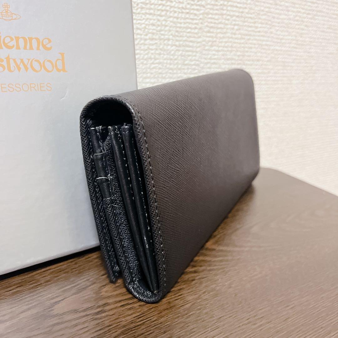 VivienneWestwood 二つ折り　長財布　ブラック　手帳型