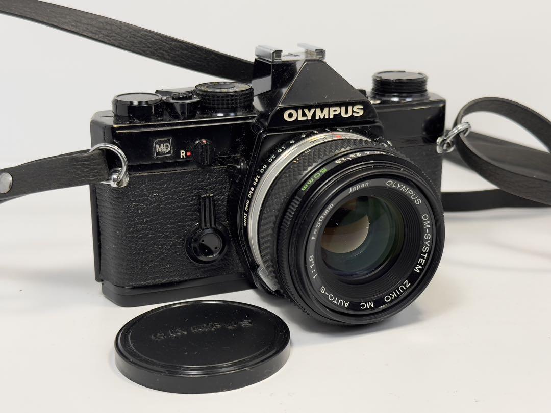 極美完動品 OLYMPUS OM-1 50mm F1.8レンズ付