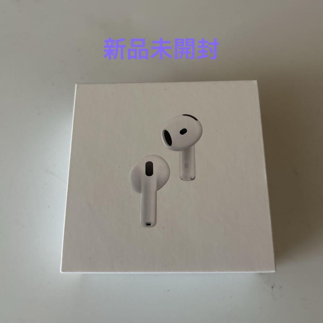 ☆新品未開封☆ AirPods 4 アクティブノイズキャンセリング機能付き
