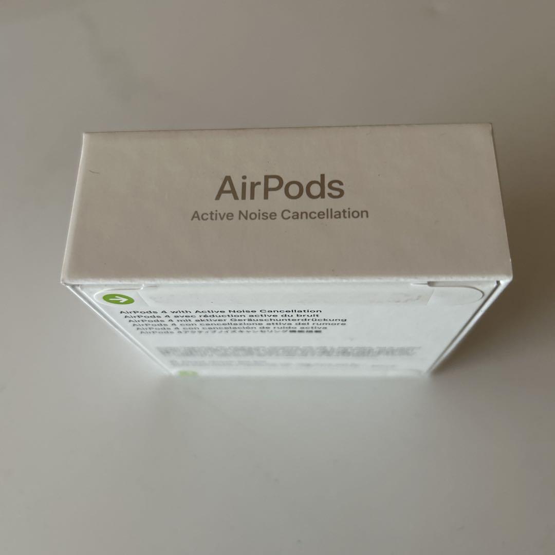 ☆新品未開封☆ AirPods 4 アクティブノイズキャンセリング機能付き