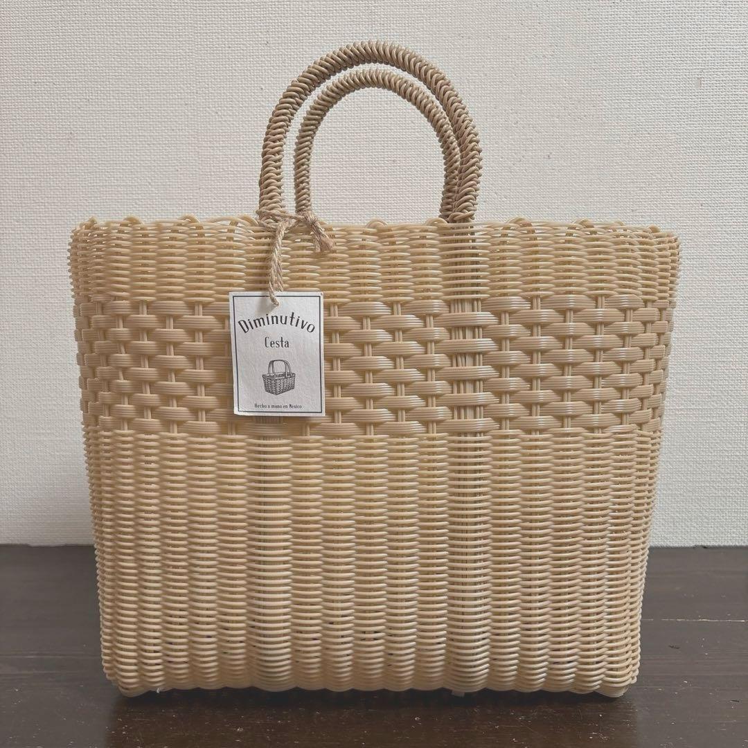 DIMINUTIVO ＊チューブバッグ M ナローソリッド メルカドバッグ