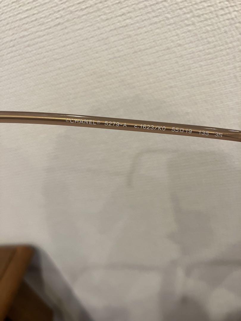 美品✨CHANEL サングラス ピンク 画像5