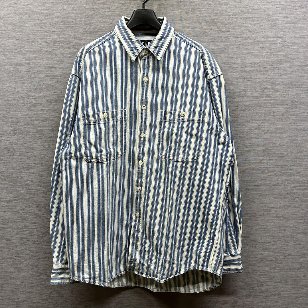 OLD GAP オールド ギャップ ストライプ シャツ 90s 90's 古着