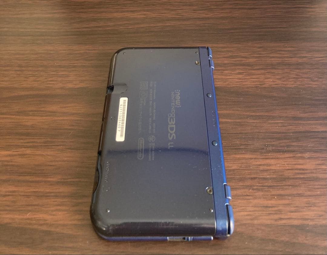 メタリックブルー 本体 Newニンテンドー3DS LL Nintendo 青色やや傷や汚れあり UP786_INFO
