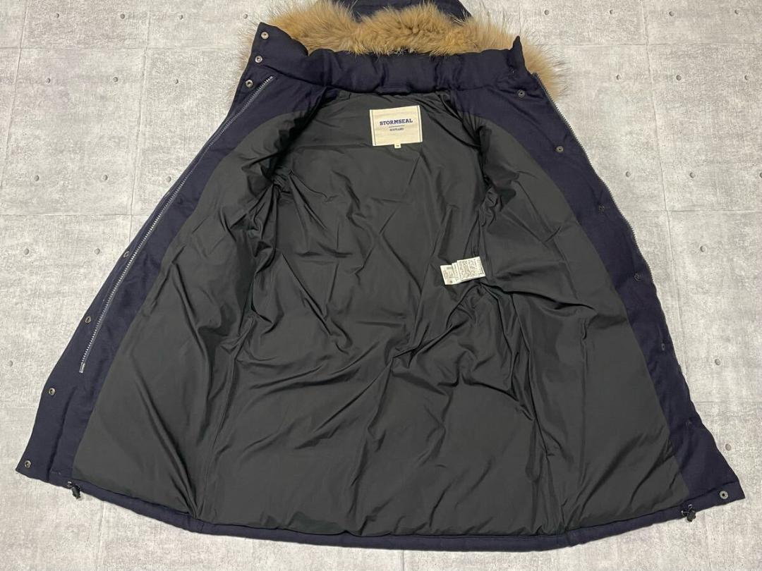 極美品 STORMSEAL ウール ダウンジャケット ストームシール