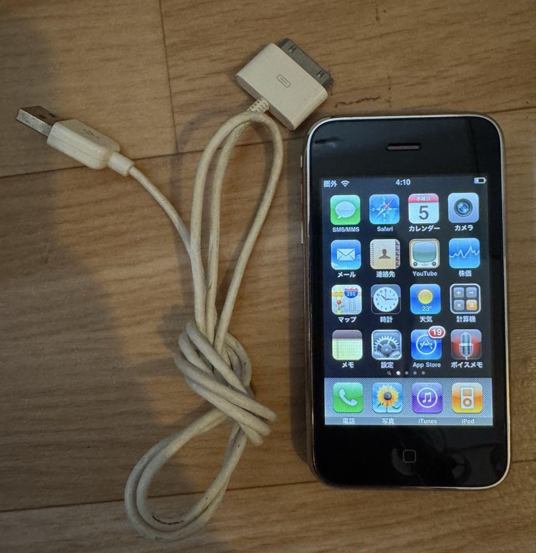 Apple iPhone 3GS（8GB）ブラック・動作品・レトロ端末