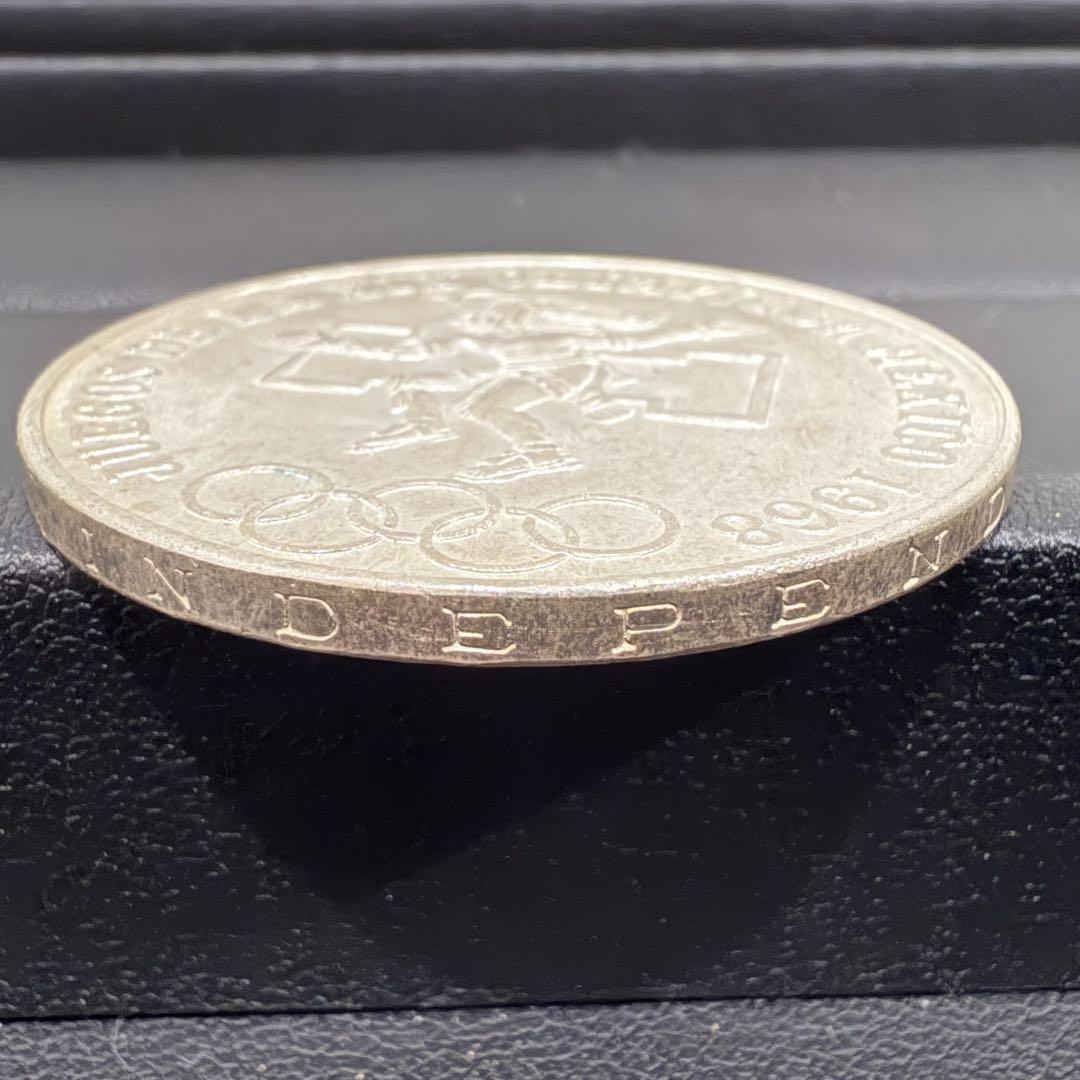 メキシコ　25ペソ銀貨　1968年　記念コイン　オリンピック 楽天市場】【メキシコ】 メキシコオリンピック 25ペソ銀貨 1968