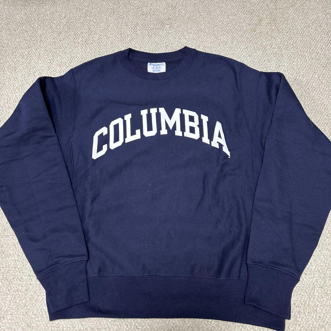 Champion Reverse Weave S ネイビー COLUMBIA大学