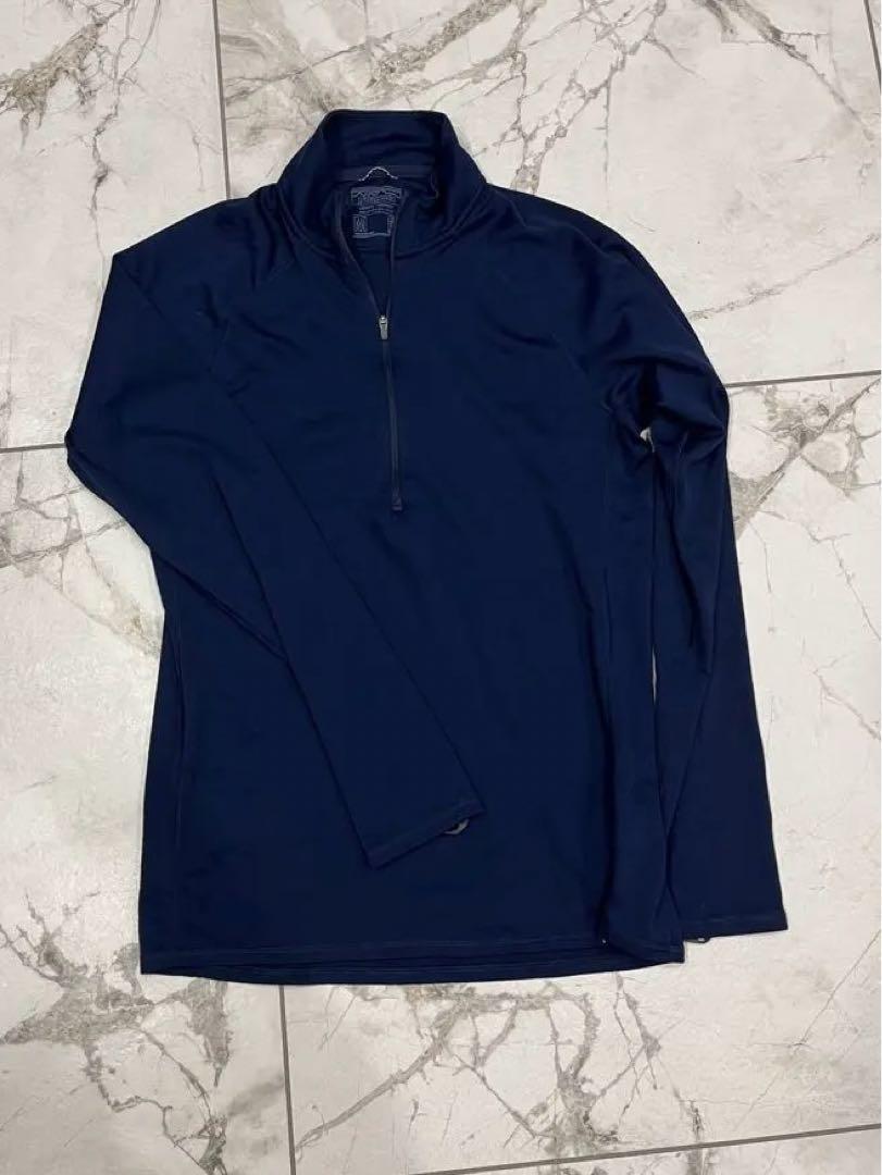 Patagonia ハーフジップ キャプリーンミッドウェイト　ネイビー　M