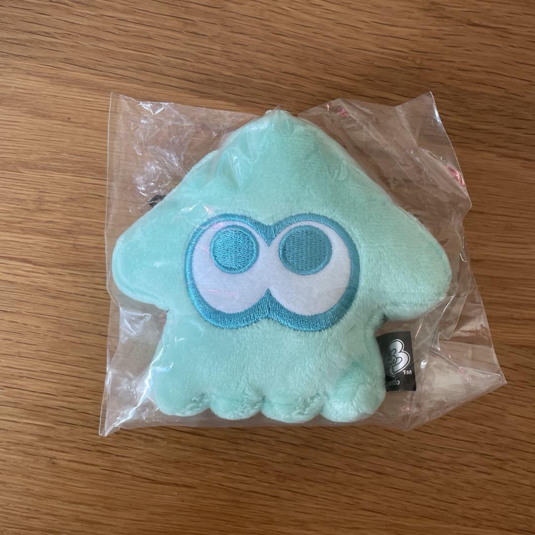 スプラトゥーン3 ぬいぐるみマスコット イカ（ライトブルー
