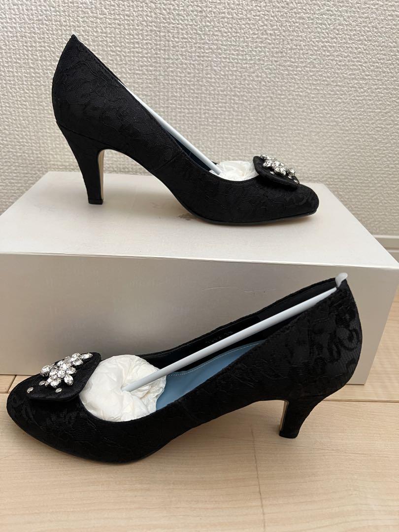 B6 美品　ベニル　Benir ウエディングシューズ ブライダル　24.5cm