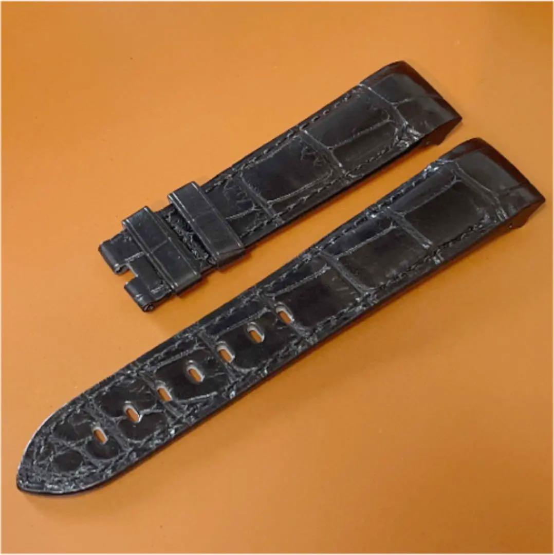 グラハム BRAC54B クロノファイター/ソードフィッシュ用 黒 クロコベルト