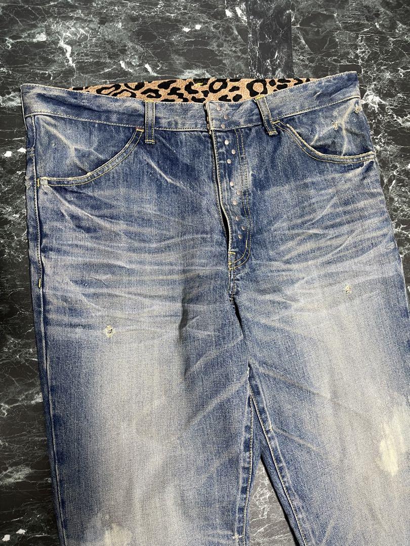 ISAMU KATAYAMA BACKLASH バックラッシュフレアデニムパンツ