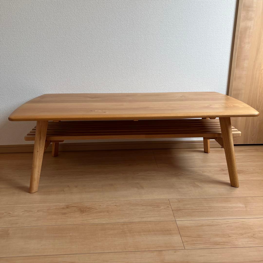 【値下げ中】 ニトリ　アルナス　センターテーブル（110×55×38）