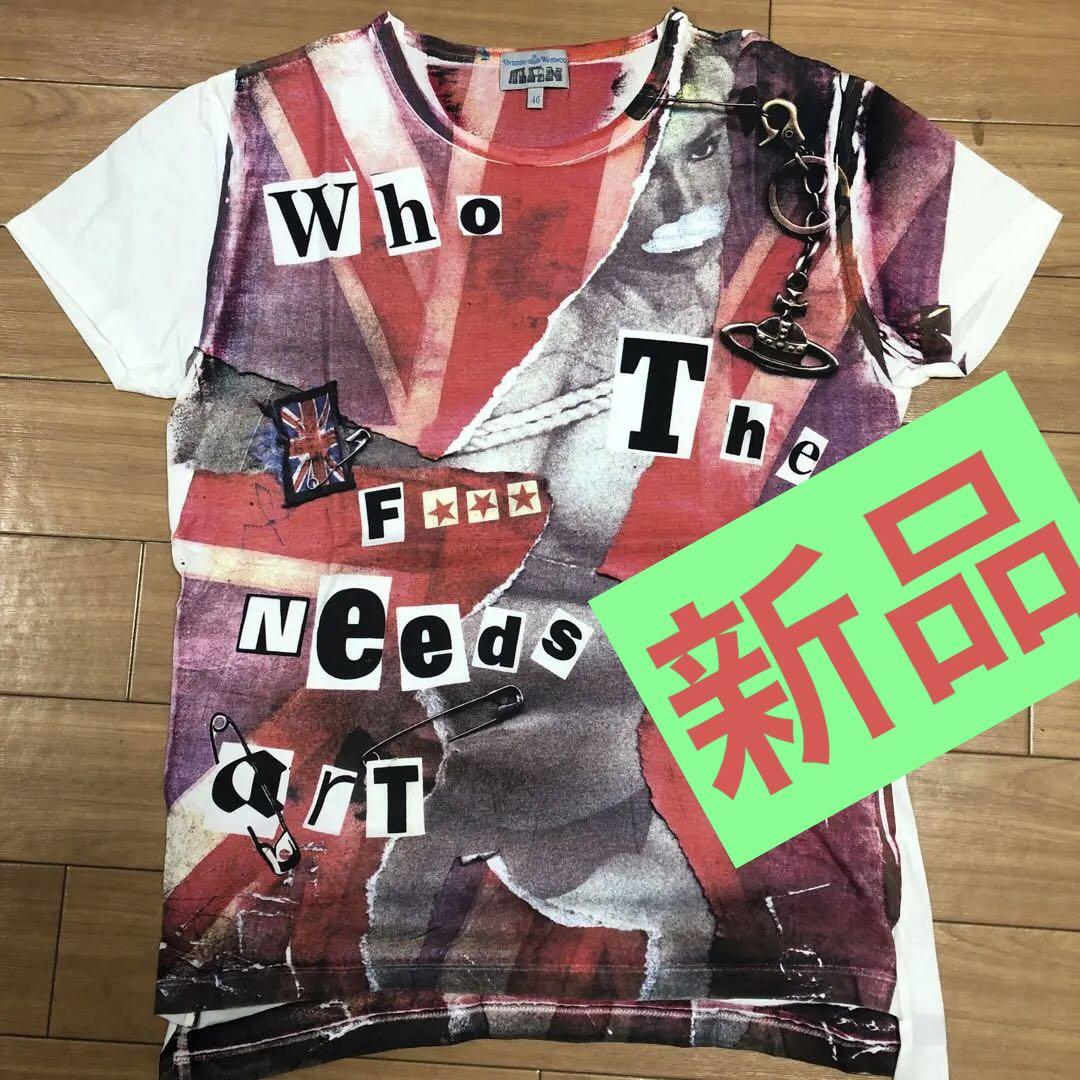 新品 ヴィヴィアンウエストウッド ユニオンジャック Tシャツ パンクス 激レア