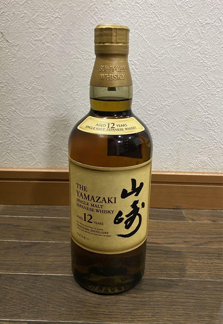 サントリー　山崎　12年　新品　シングルモルト　ダブルホログラムあり　700ml