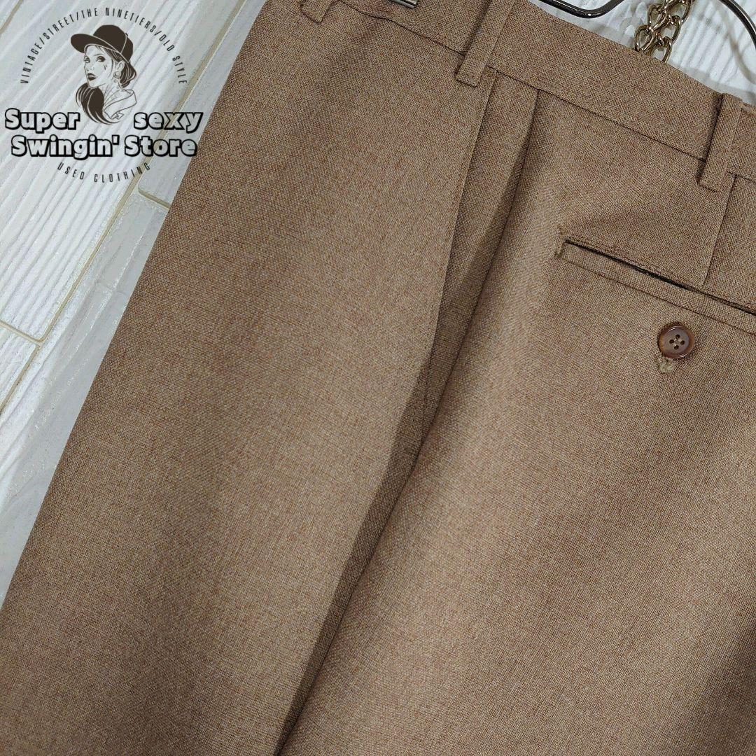 80s Levi's リーバイス アクションスラックスパンツ グレー S相当 | 古着屋 Uan