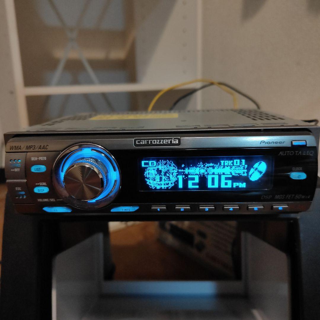 Pioneer DEH-P070 CD/チューナーアンプ　DSPメインユニット