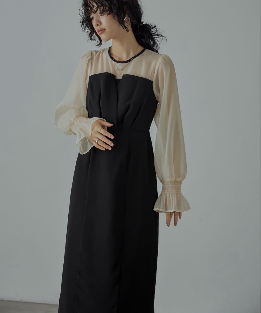 本日最終値下げ！ 極美品 niana ☆ビスチェ風 シフォン