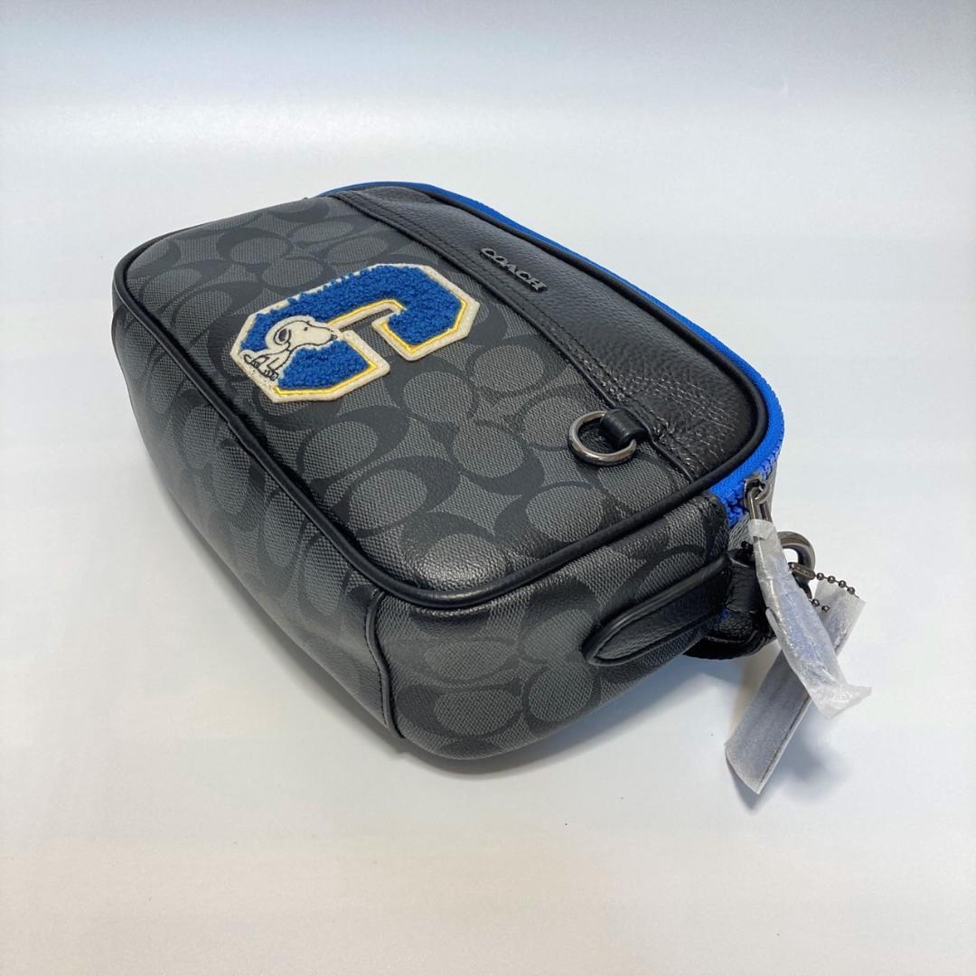 ☆新品、kayoさん専用☆ コーチ グラハム スヌーピー ショルダーバッグ 黒