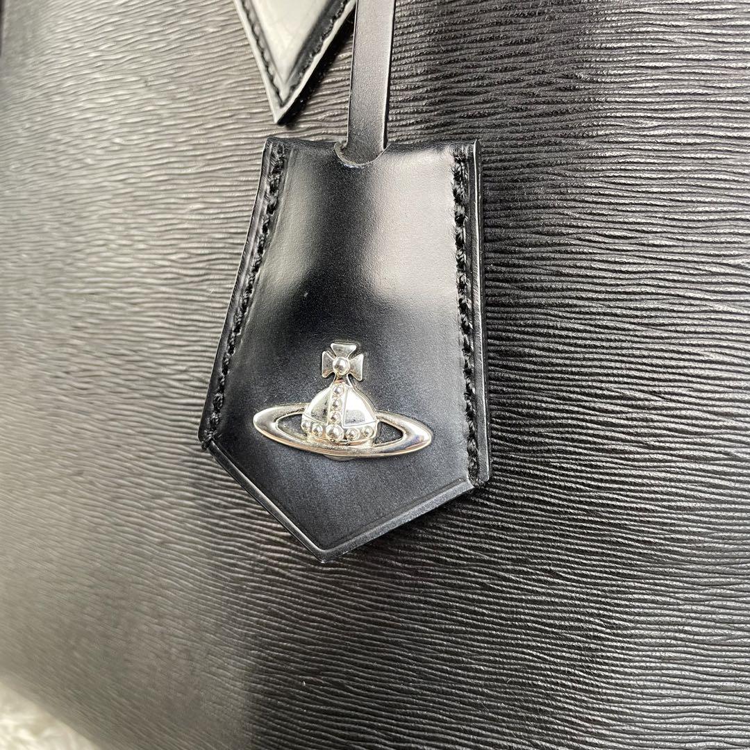 【極美品】ヴィヴィアンウエストウッド オーブ 2way ハンドバッグ レザー Vivienne Westwood - 極美品♡ヴィヴィアンウエストウッド