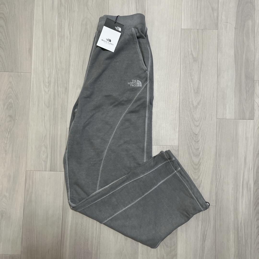 新品 ノースフェイス スウェットパンツ ワイド ドローコード付 グレー メンズM 新品 ノースフェイス スウェットパンツ ワイド ドローコード付 グレー メンズM