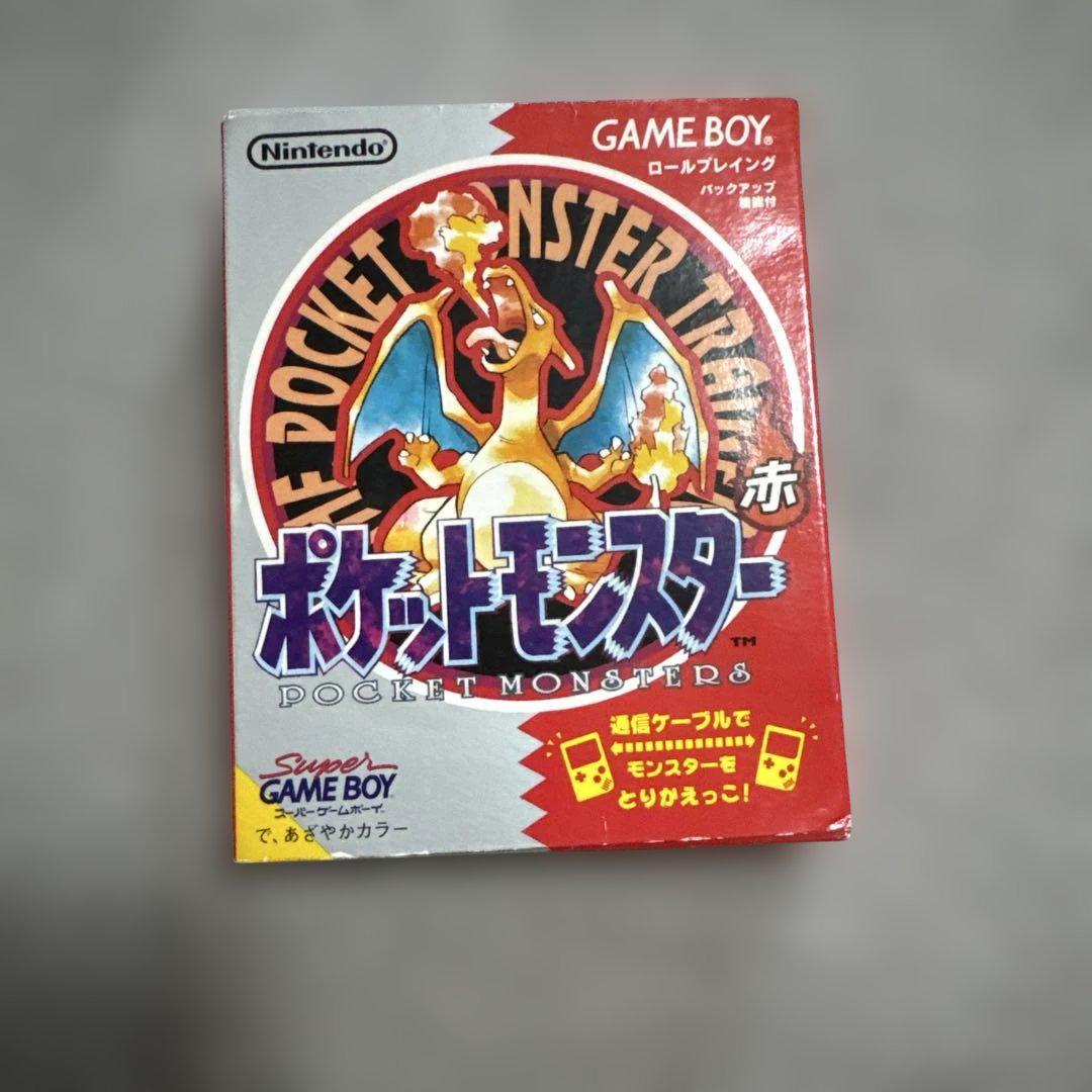 ポケットモンスター 赤 ゲームボーイ - メルカリ