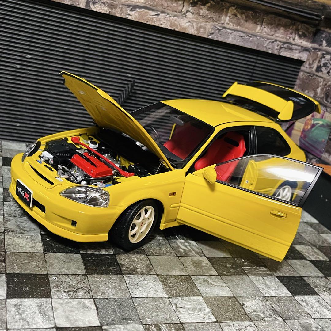 999台限定 1/18 モーターヘリックス ホンダ シビック タイプR EK9