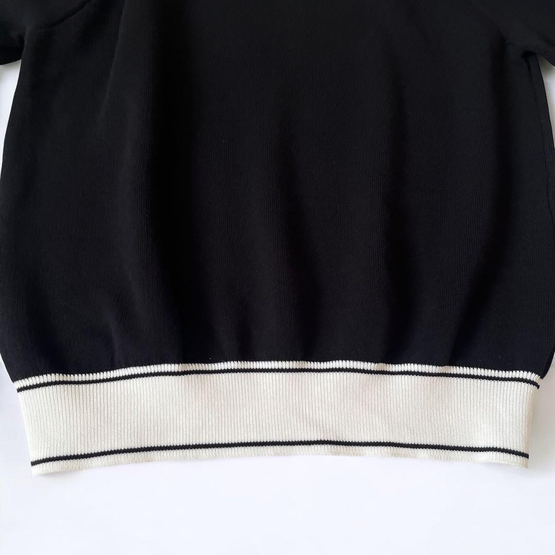 専用 極美品 ツルバイマリコオイカワ 半袖ニット RENATA ブラック