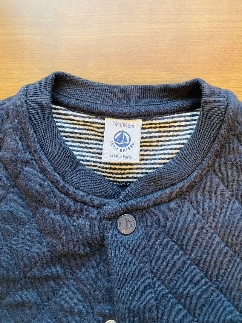 PETIT BATEAU プチバトー キルティングブルゾン アウター