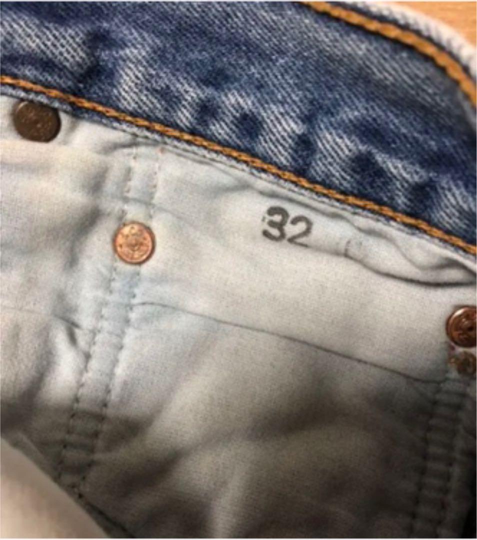 アンユーズド unused リーバイス リメイクデニム 32インチ限定
