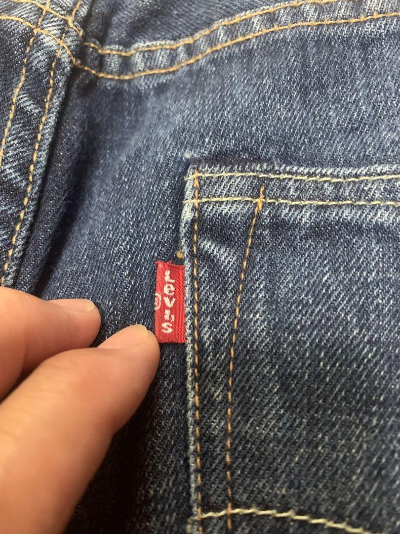 リーバイス　501CT メキシコ製 W34 赤耳　ホワイトオーク 鬼ヒゲ
