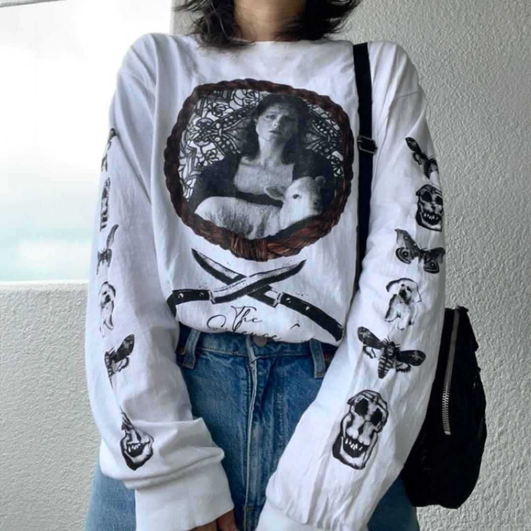 XL ロンT 羊たちの沈黙 ジョディフォスター ムービーT 映画 菅田将暉 5,000円