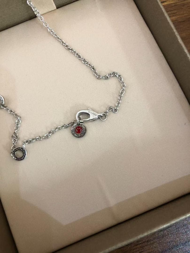 ブルガリ ブラック シルバー ネックレス ブルガリ ブラック シルバー ネックレス