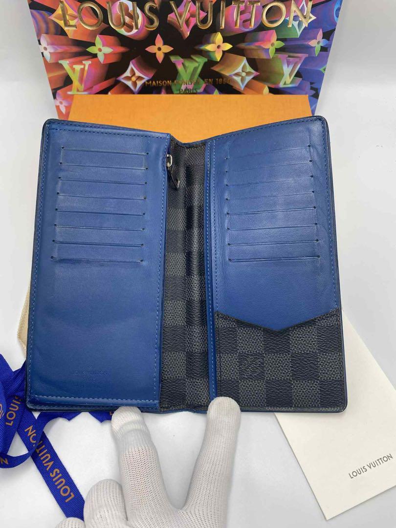 美品‼️ 新型　ルイヴィトン 長財布 ポルトフォイユ ブラザ ダミエグラフィット黒