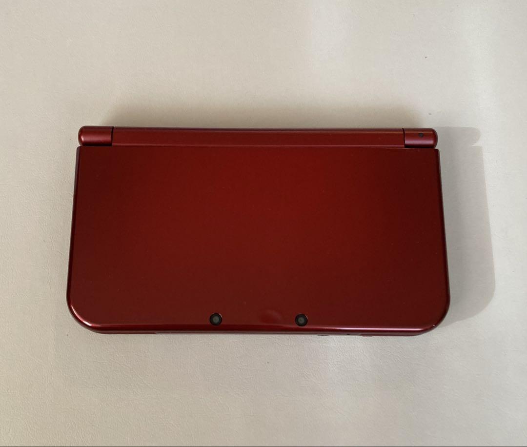New ニンテンドー3DS LL Metallic Red 充電器あり