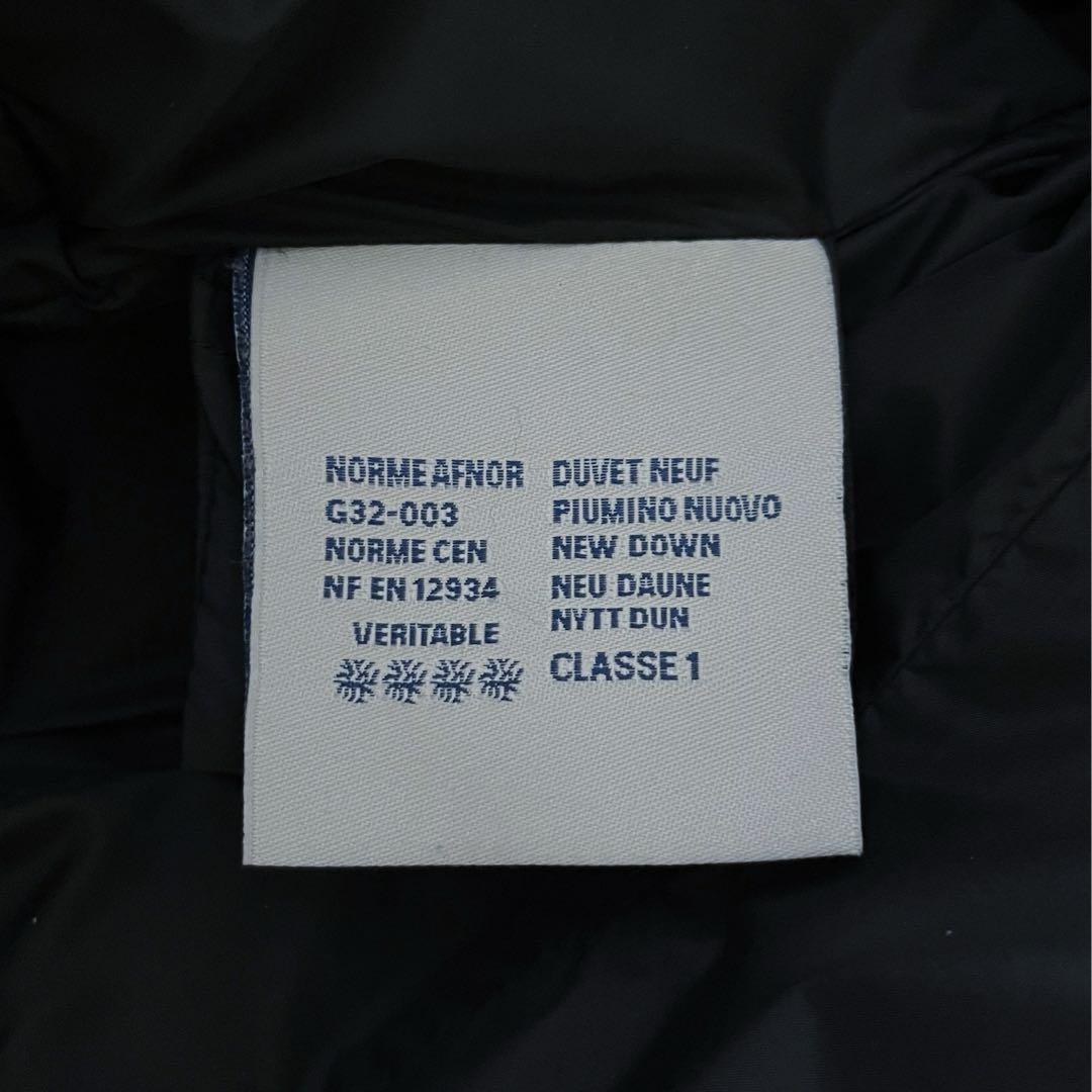 Moncler ダウンジャケット 黒 ロング丈　0