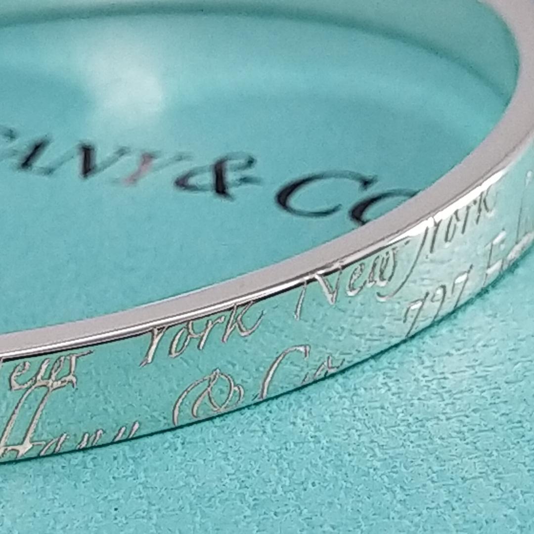 ☆SALE☆【TIFFANY&Co.】ニューヨークノーツ バングル 1667 ☆SALE☆【TIFFANY&Co.】ニューヨークノーツ バングル 1667