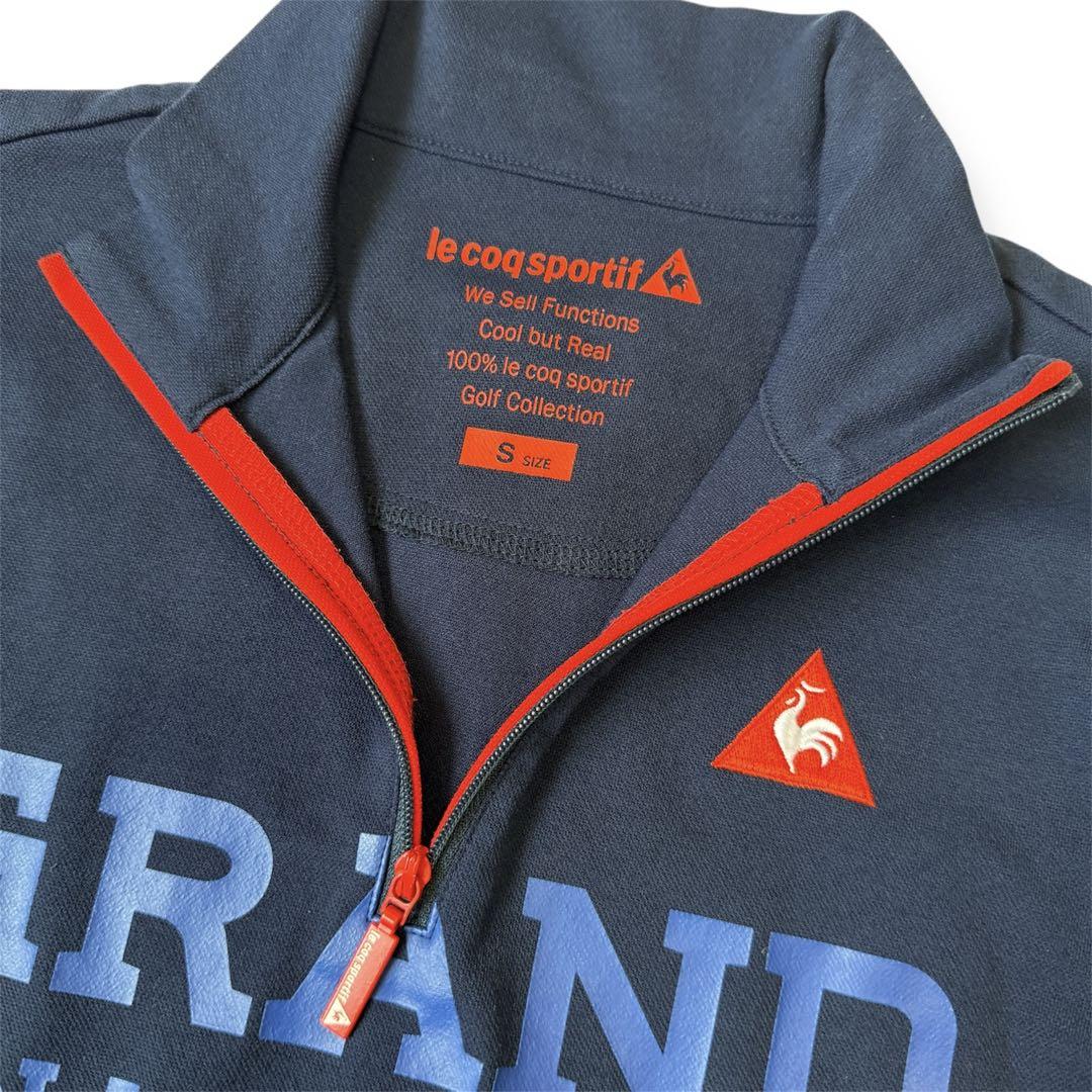 【 開梱 設置?無料 】 le coq sportif GOLF ルコックスポルティフ ジップアップシャツ メンズウェア