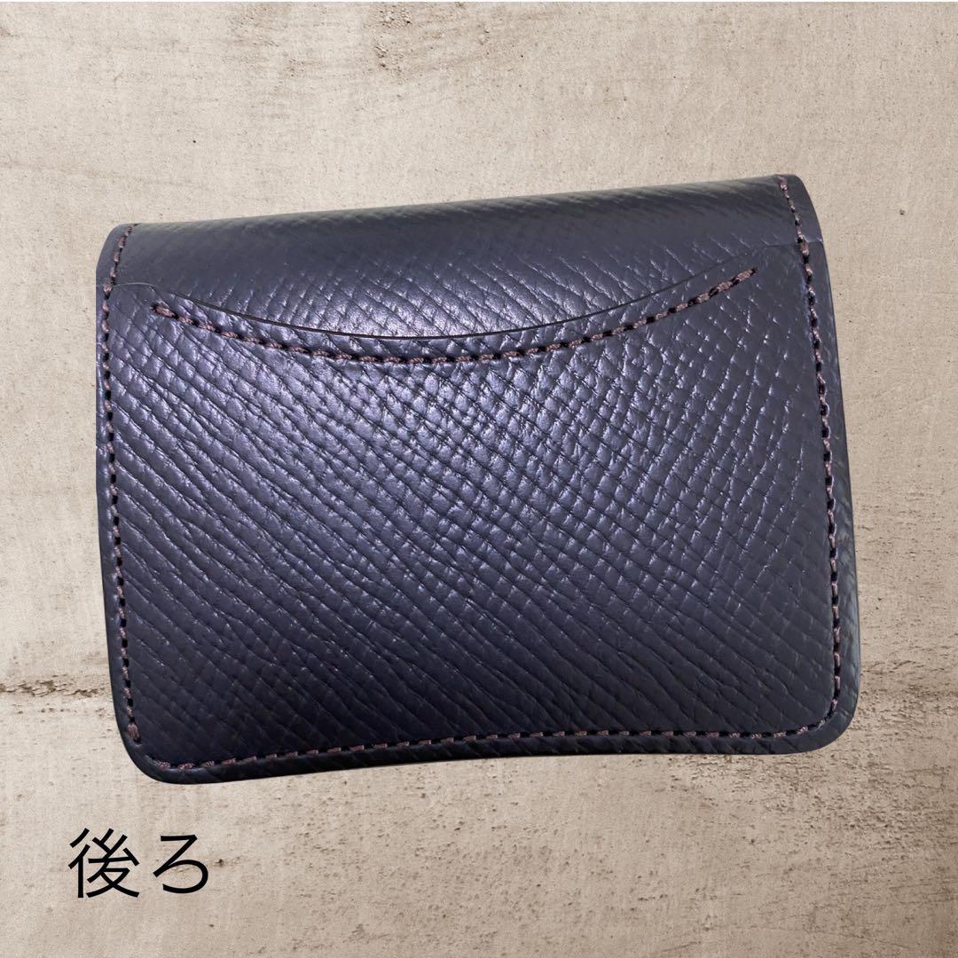 WILDSWANS ミニ財布・G11R/HシェルコードバンPALM