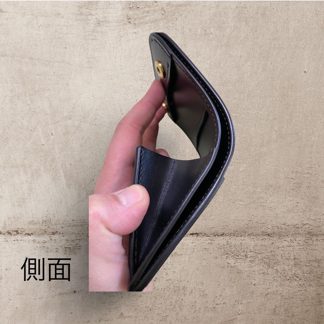 WILDSWANS ミニ財布・G11R/HシェルコードバンPALM