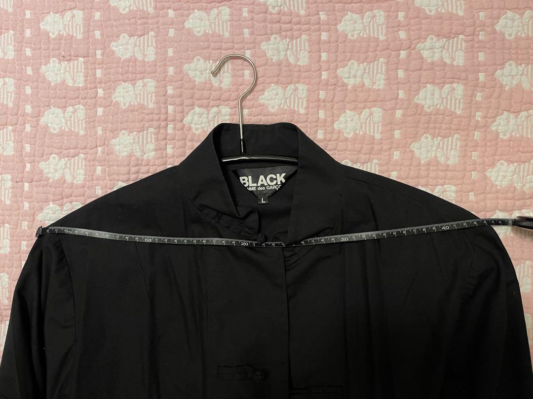 BLACK COMME des GARÇONS チャイナ ギャルソン コート メンズ BLACK COMME des GARÇONS チャイナ ギャルソン コート メンズ