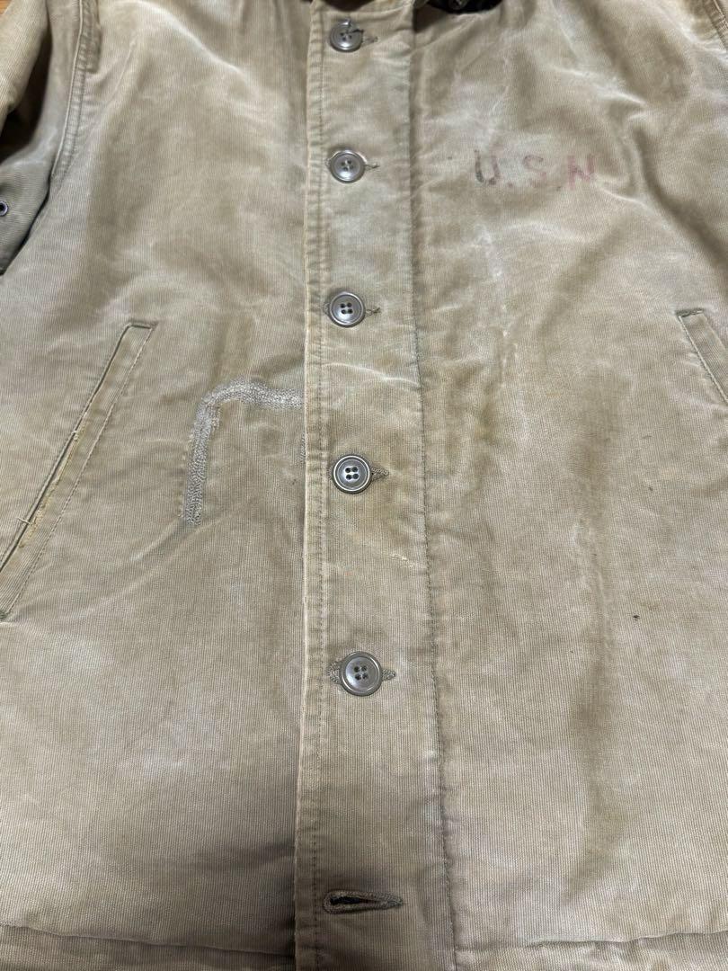 40s~50s 当時物 N1 Deck Jacket Size38 US三軒茶屋 40s~50s 当時物 N1 Deck Jacket Size38