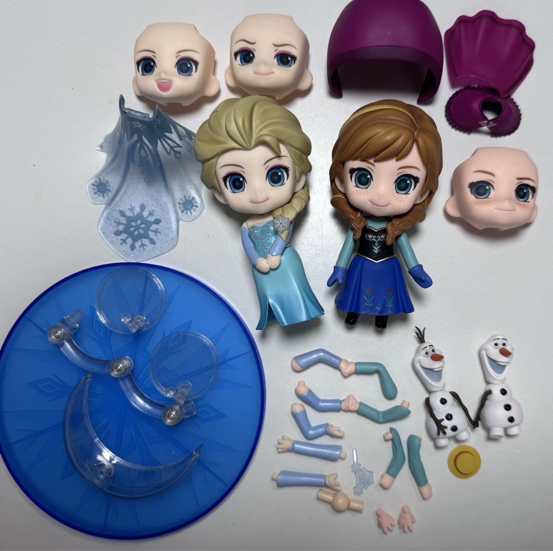 ねんどろいど　アナ雪　エルサアナ2体セット　オラフ　アナと雪の女王 ねんどろいど エルサ・アナ2体セット オラフ アナと雪の女王