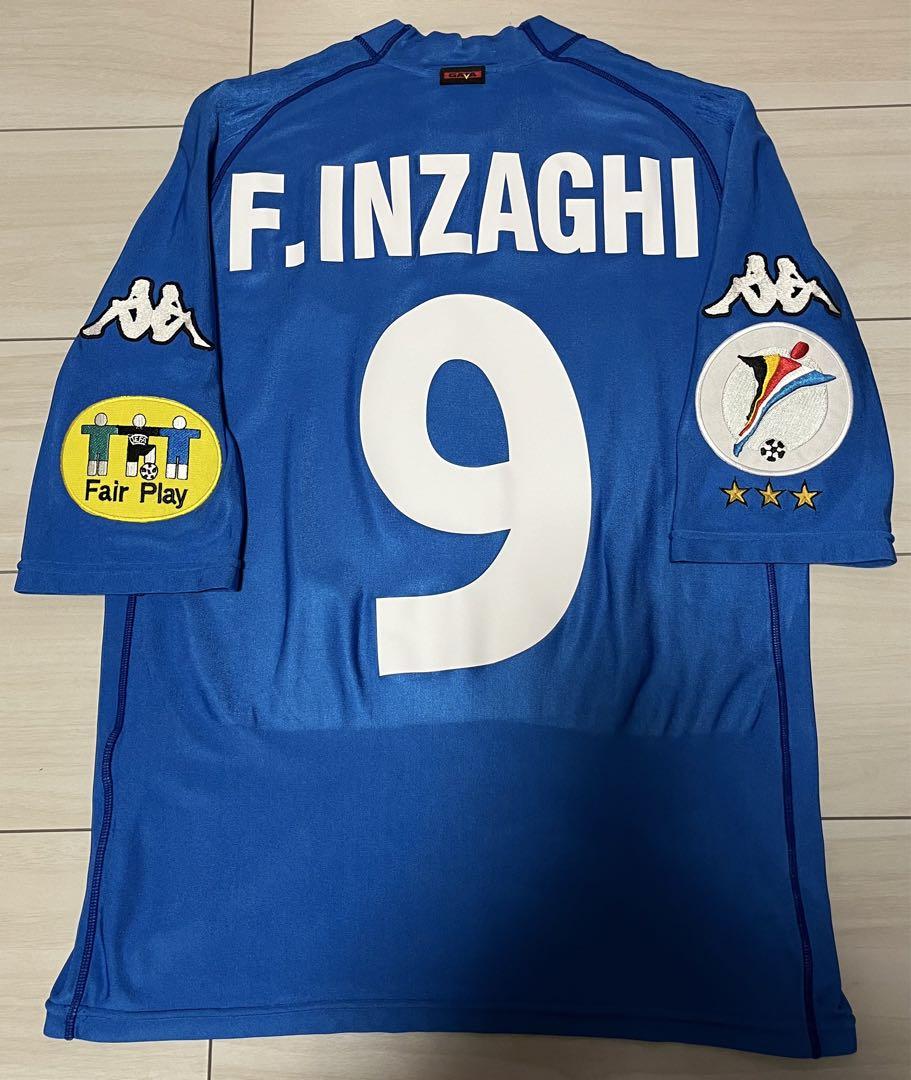 イタリア代表　インザーギユニフォーム　サイズF イタリア代表インザーギユニフォームサイズF