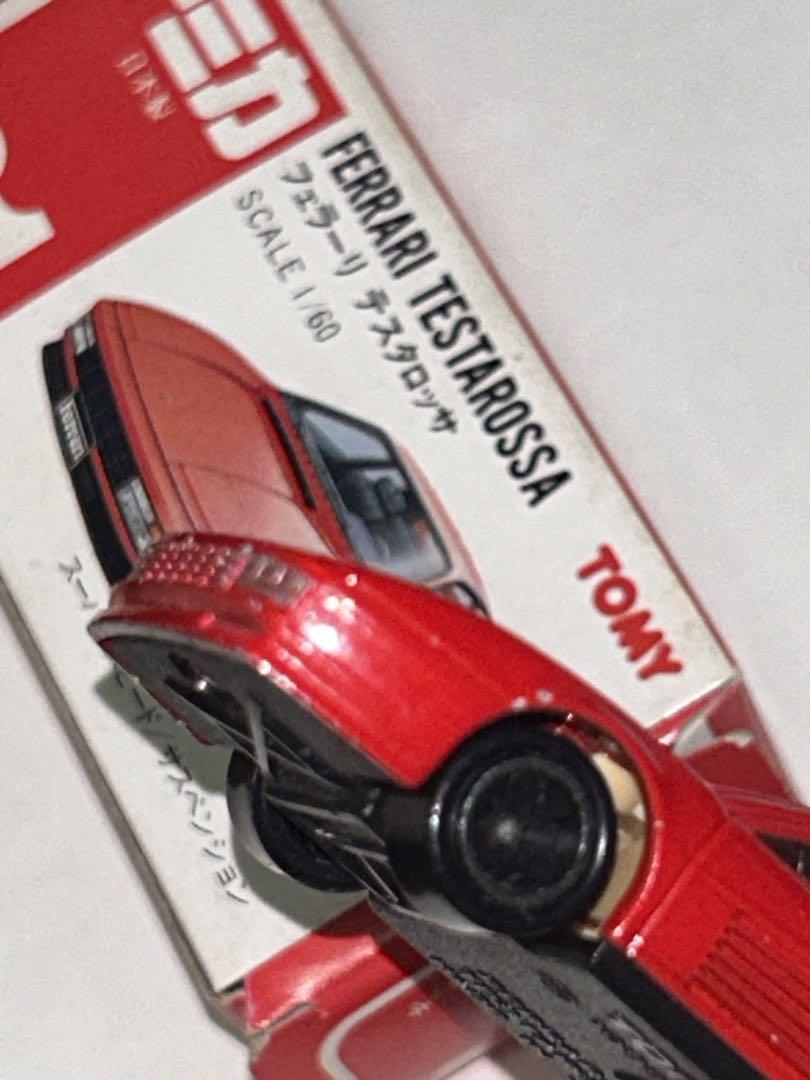 トミカ 日本製 赤箱 91 フェラーリ テスタロッサ　美品