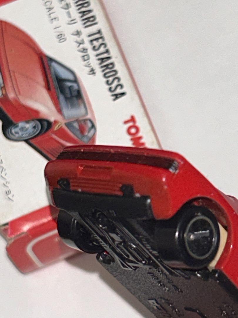 トミカ 日本製 赤箱 91 フェラーリ テスタロッサ　美品