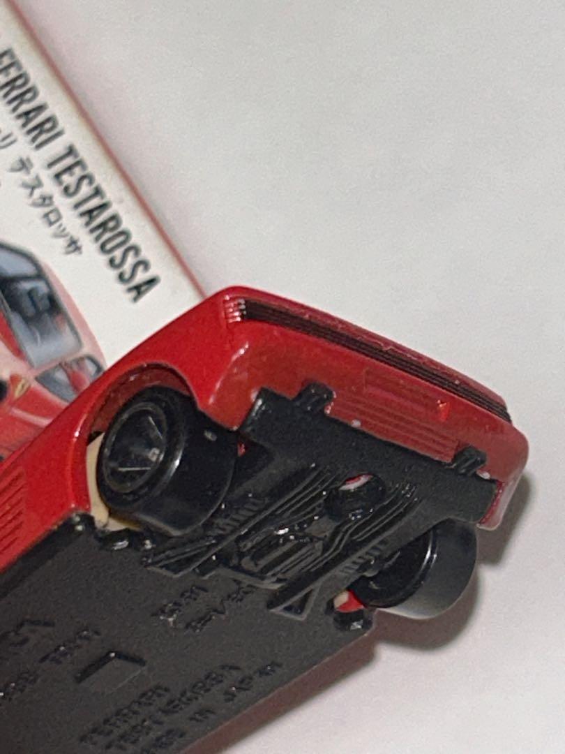 トミカ 日本製 赤箱 91 フェラーリ テスタロッサ　美品