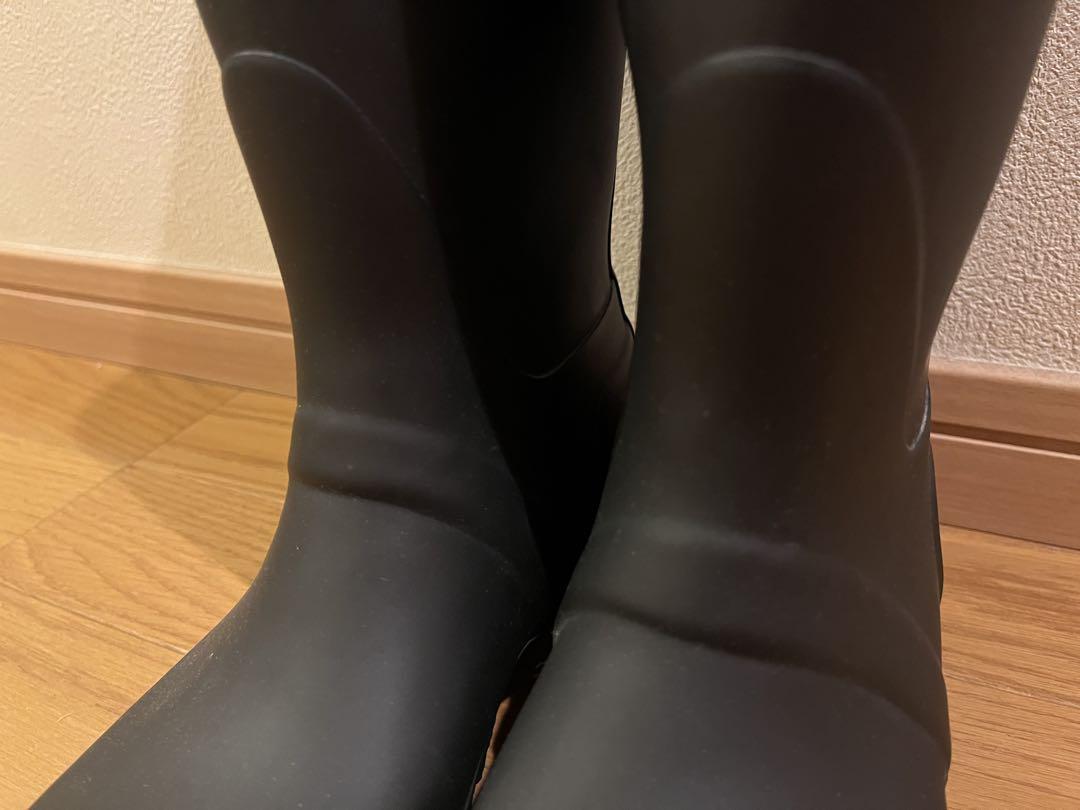 【美品】HUNTER レインブーツ　23.5〜24